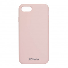 Onsala mobilskal till iPhone 6/7/8/SE2/SE3 Silikon Sand Pink