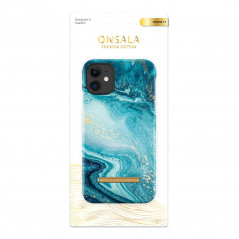 Onsala mobilskal till iPhone 11 Soft Blue Sea Marble