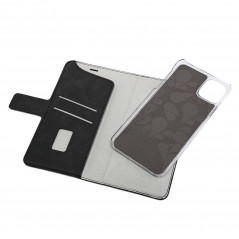 Skal och fodral - Onsala Magnetic Plånboksfodral 2-i-1 till iPhone 11 Pro Max Midnight Black