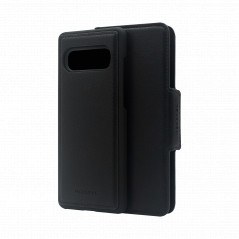 Plånboksfodral med magnetiskt mobilskal till Samsung S10 Plus (Black)