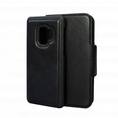 Plånboksfodral med magnetiskt mobilskal till Samsung S9 (Black)