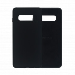 Merskal premium silikonskal till Samsung Galaxy S10 Plus (Black)