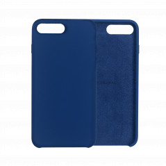 Merskal premium silikonskal till iPhone 7/8 Plus (Blue)