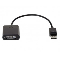DisplayPort till DVI-adapter 15 cm (beg)