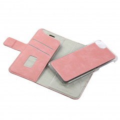 Onsala Magnetic Plånboksfodral 2-i-1 till iPhone 6/7/8/SE2/SE3 Dusty Pink