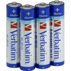 Batteri - Verbatim 4-pack AAA-batterier