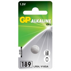 GP LR54 V10GA Alkaline batteri 1-Pack knappcellsbatteri