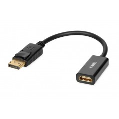 iBOX DisplayPort till HDMI-adapter med 4K 30Hz och ljud