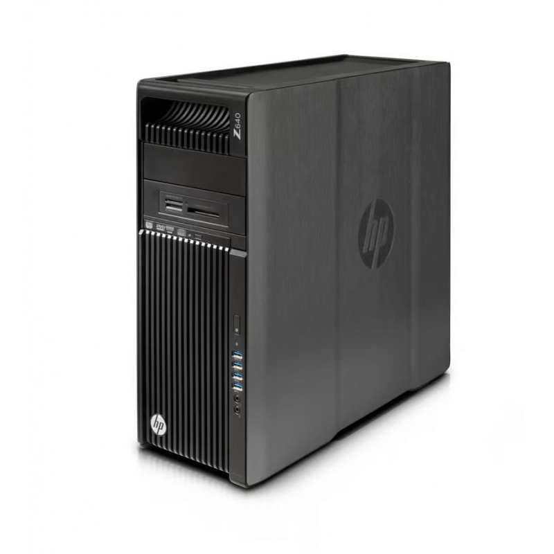 Stationär dator begagnad - HP Z640 Workstation Xeon E5-2620v3 40GB 128GB SSD Quadro K4200 Win 10 Pro (beg)