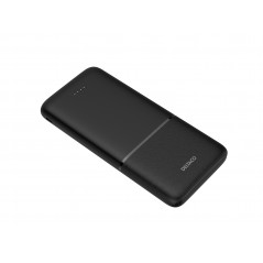 Portabla batterier - Powerbank 10 000 mAh, 2x USB-A, 1x USB-C, QuickCharge max 20W, svart