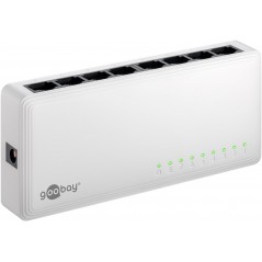 Goobay 8-portars gigabitswitch (10/100/1000 Mbit/s)