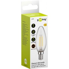 LED-lampa sockel E14 4 Watt (40 W) not dimmable