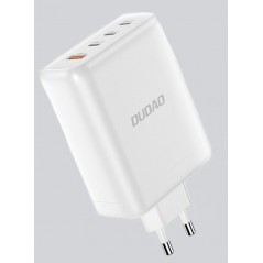 Goobay Snabbladdande strömadapter GaN med USB-C PD 140W 3x USB-C och 1x USB-A