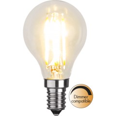 Dimbar LED-lampa sockel E14 clear glass 40W 2700K