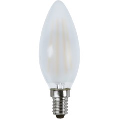 Dimbar LED-lampa sockel E14 35W C35 FROSTED 2700K