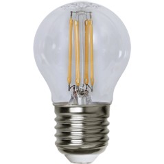 Dimbar LED-lampa sockel E27 G45 Clear 4.2 Watt (40 W) Warm White