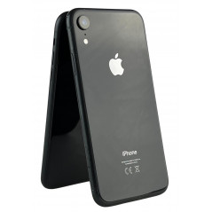 iPhone XR 64GB Black med 1 års garanti (beg med nytt batteri) (repig skärm)