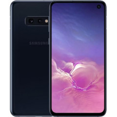 Samsung Galaxy S10e 128GB Dual SIM Prism Black (beg) (glaskross baksida, SKAL ingår)