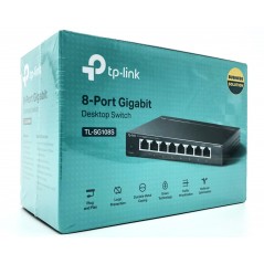 TP-Link TL-SG108S 8-portars gigabitswitch