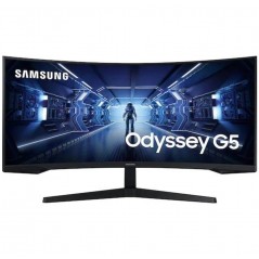 Samsung Odyssey G5 C34G55 34" curved gamingskärm med 165 Hz och VA-panel 3440x1440