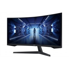 Samsung Odyssey G5 C34G55 34" curved gamingskärm med 165 Hz och VA-panel 3440x1440