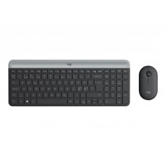 Logitech MK470 slimmat trådlöst tangentbord och mus