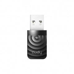 Cudy WU1300S trådlöst WiFi USB-nätverkskort med Dual Band 2.4GHz/5GHz 1300Mbps