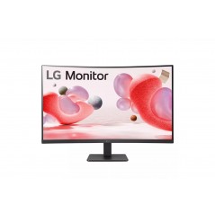 LG 32MR50C-B 32" välvd LED-skärm 100 Hz med VA-panel