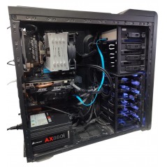 Corsair Carbide 400R gamingdator med Intel i5 32GB 1TB SSD RTX2060 Win11 Pro (beg)