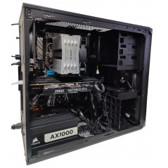 Corsair Carbide 200R gamingdator med Intel i7 32GB 1TB SSD RTX2070 Super Win11 Pro (beg)