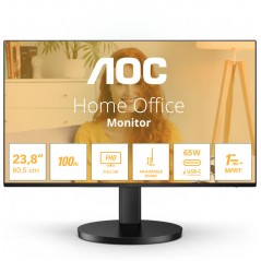 AOC 27B3CF2 27" Full HD LED-skärm med IPS-panel, ergonomisk fot och USB-C PD65W