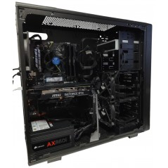 Corsair Vengeance C70 gamingdator med Intel i7 32GB 1TB SSD RTX2070 Super Win11 Pro (beg)