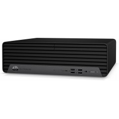 HP EliteDesk 800 G6 SFF i7 (gen 10) 16GB 512GB SSD med RX 550 & DVD Win 11 Pro (beg)