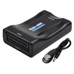 Adapter från SCART till HDMI Converter med stöd för 1080p