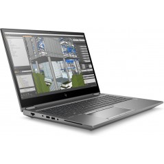 HP ZBook Fury 15 G7 15.6" Full HD i7 (gen 10) 16GB 512GB SSD RTX3000 Win 11 Pro (beg med små bucklor lock)