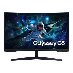 Samsung Odyssey G5 Curved 32" QHD 165 Hz gamingskärm 2560x1440 (välvd)