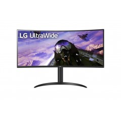 LG 34WP65CP-B 34" ultrabred 160 Hz 3440 x 1440 skärm med VA-panel & inbyggda högtalare