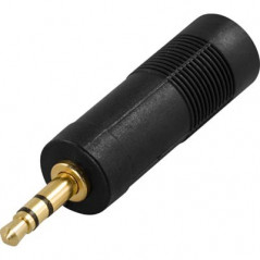 Ljudkabel & ljudadapter - Adapter 6.3 mm till 3.5 mm