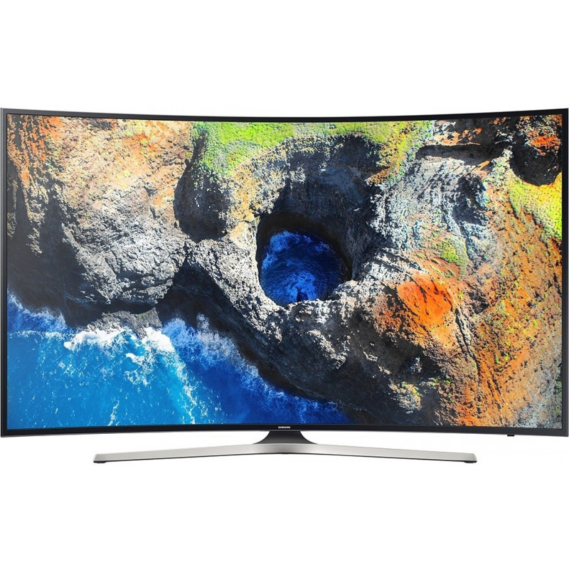 TV-apparater - Samsung 55-tums Curved UHD 4K Smart-TV
