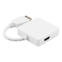 DisplayPort till DVI/HDMI/DP-adapter med ljud