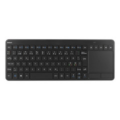 HTPC-tangentbord - Deltaco trådlöst tangentbord med musplatta/trackpad/touchpad perfekt för HTPC