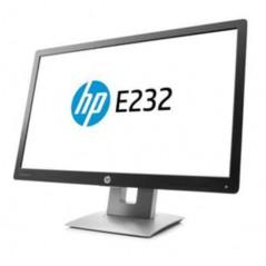 HP EliteDisplay E232 23" LED-skärm (beg med stor repa - se bild)