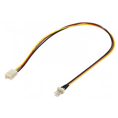 Övriga komponenter - Förlängningskabel 3-pin strömkabel för fläkt